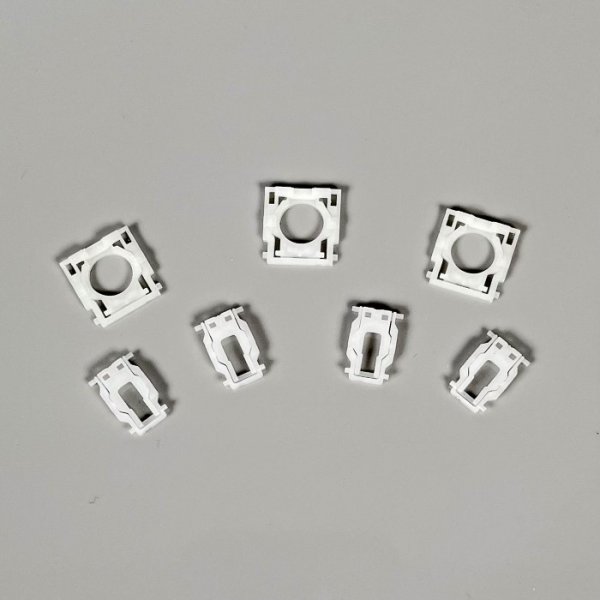 7x Logitech Craft & MX Keys Scheren- Tasten- Mechanik Mixed (2 Größen) Ersatzteil